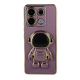 Etui do Xiaomi Redmi Note 13 Pro 5G, Astronaut, fioletowe + Szkło Hartowane 9H
