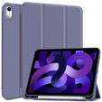 Etui do iPad 10.9" 2022 (10 gen.) / iPad 11" 2025 A16 (11 gen.), Smart Pencil, z miejscem na rysik, fioletowe