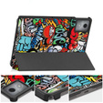 Etui do Lenovo Tab K11 Plus, Smartcase, graffiti