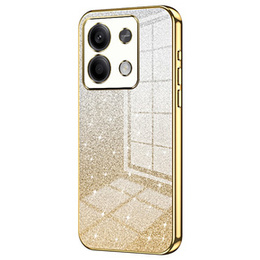 Etui do Xiaomi Redmi Note 13 5G, Glitter Case CamShield, złote