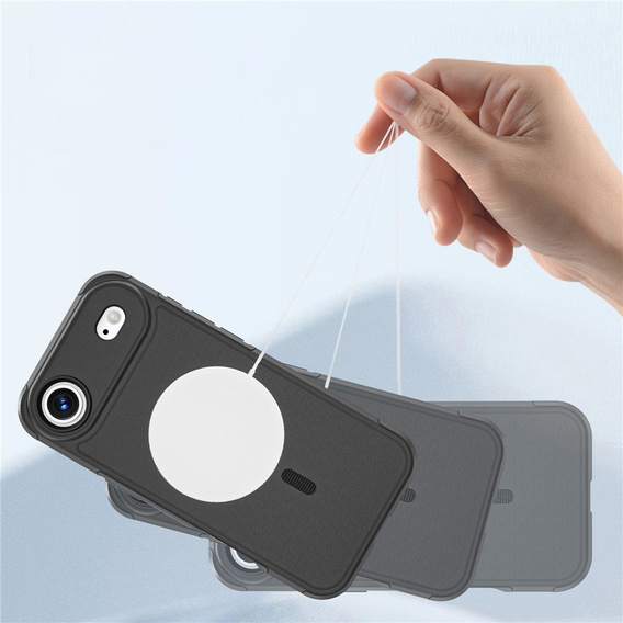 Etui pancerne do iPhone Air, MagForce MagSafe, czarne
