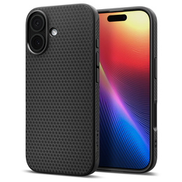 Etui Spigen do iPhone 17, Liquid Air, Matte Black
