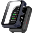 2w1 Etui + Szkło Hartowane do Huawei Watch D, Case, Granatowe