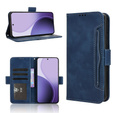 Etui z klapką do Oppo Reno 14, Card Slot, granatowe