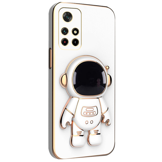 Etui do Xiaomi POCO M4 Pro 4G, Astronaut, białe