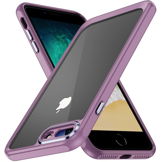 Etui do iPhone 7 Plus / 8 Plus, ERBORD Impact Guard, fioletowe