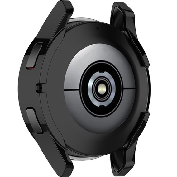 Etui z osłoną na ekran do Samsung Galaxy Watch 4 44mm, Czarny