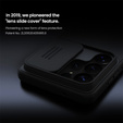 Etui do Samsung Galaxy S26 Ultra, pancerne Nillkin, CamShield Pro, czarne