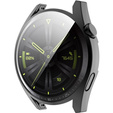 2w1 Etui z osłoną na ekran do Huawei Watch GT 3 46mm, Czarny