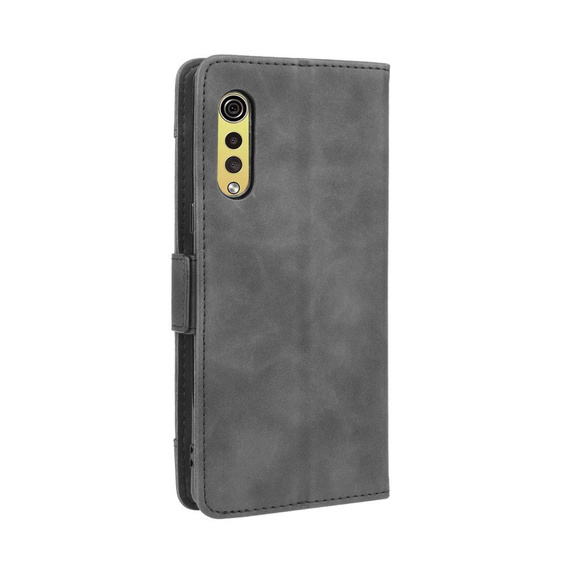 Etui z klapką do LG Velvet, Card Slot, czarne