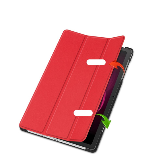 Etui do T Tablet 5G, Smartcase, czerwone