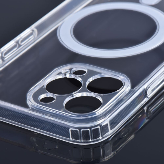 Etui Clear Mag Cover do iPhone 13/14, Transparent + Szkło 9H