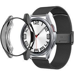 Bransoleta + Etui do Samsung Galaxy Watch 6 Classic 47mm, Czarna