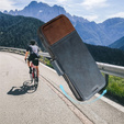 Etui z klapką 2w1 SUTENI do iPhone 17 Pro Max, do MagSafe, niebieskie