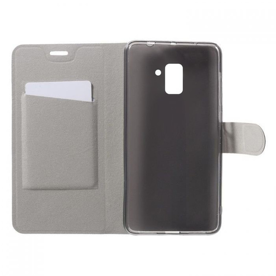 Etui Wallet do Samsung Galaxy A8 Plus 2018, Black