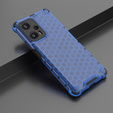 Etui Honeycomb do Xiaomi Poco F5, Niebieskie