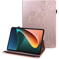 Etui do Lenovo Tab M10 Plus 10.6 Gen 3 TB-125F TB-128F, With stand, flower, różowe rose gold