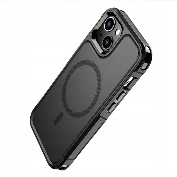 Etui do iPhone 13, MagForce MagSafe, czarne