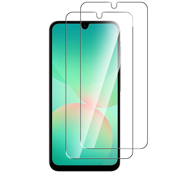 2x Szkło Hartowane do Samsung Galaxy A26 5G, ERBORD 9H Hard Glass, szybka