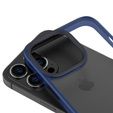 Etui do iPhone 13 Pro, ERBORD Hybrid Case, niebieskie