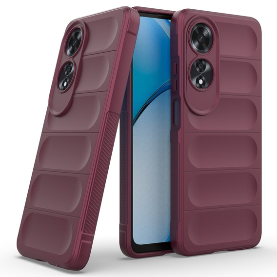 Etui do Oppo A60, Gaming Shockproof, bordowe