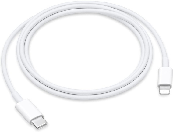 Kabel USB-C do Lightning 8-pin Power Delivery, 20W, 3A, 1m, White