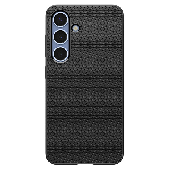 Etui Spigen do Samsung Galaxy S25+ Plus, Liquid Air, czarne + Szkło hartowane