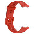 Pasek Silikonowy do Huawei Band 8 / Huawei Band 9 / Huawei Band 10, Czerwony