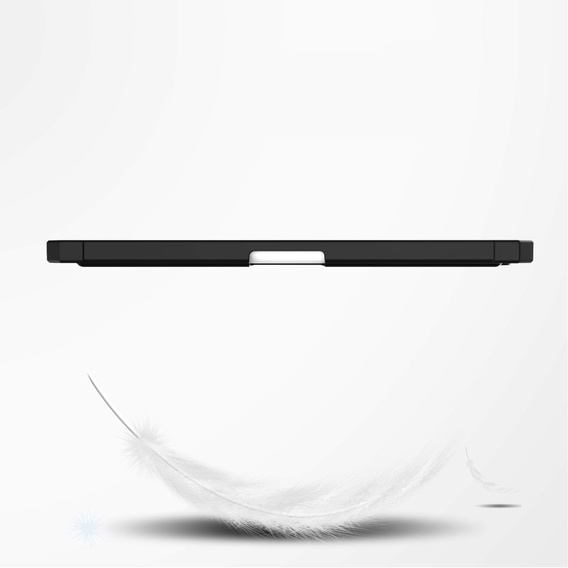 Etui do iPad mini 8.3" 2024/2021 (7/6 gen.), z podstawką z miejscem na rysik, czarne