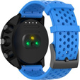 Pasek Silikonowy do Suunto 9 24mm - Niebieski