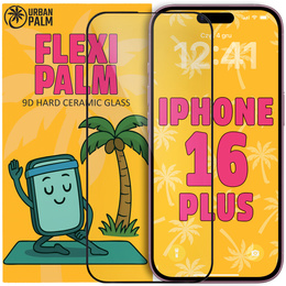 Szkło Ceramiczne 9D Flexi Palm do iPhone 16 Plus