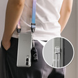 Etui Ringke Fusion do Samsung Galaxy S25 Edge – Clear + Szkło Hartowane 9H