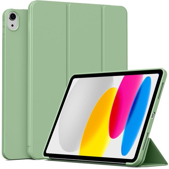 Etui do iPad 10.9" 2022 (10 gen.) / iPad 11" 2025 A16 (11 gen.), Smartcase, zielone