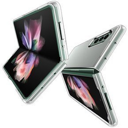 Etui Rubberized Hard PC Shell do Samsung Galaxy Z Fold 3 5G,  Matte Clear