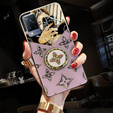 Etui Fashion do Vivo V21 5G, fioletowe