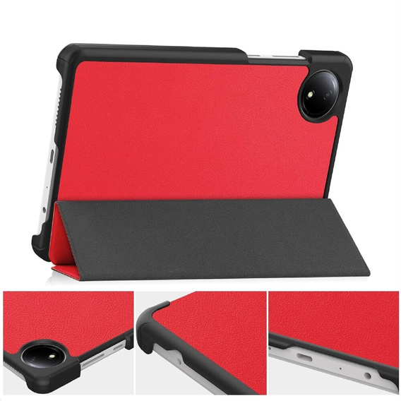 Etui do Xiaomi Redmi Pad SE 8.7", Smartcase, czerwone