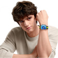 Pasek Silikonowy do Huawei Watch Fit 4 / 4 Pro / 3, Czarny / Zielony
