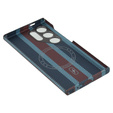 Etui do Samsung Galaxy S24 Ultra, Aramid Fiber Slim Case, do MagSafe, niebieskie / czerwone