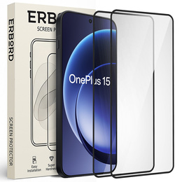 2x Szkło Hartowane do OnePlus 15, ERBORD 3D pełne, szybka na cały ekran