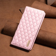 Etui z klapką do Oppo A60, Wallet, BINFEN COLOR, różowe