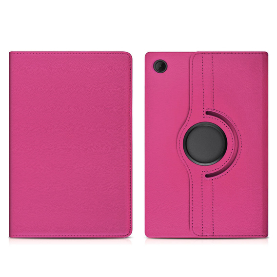 Etui do Lenovo Tab M10 Plus 10.6 Gen 3 TB-125F TB-128F, Obrotowe 360, Różowe