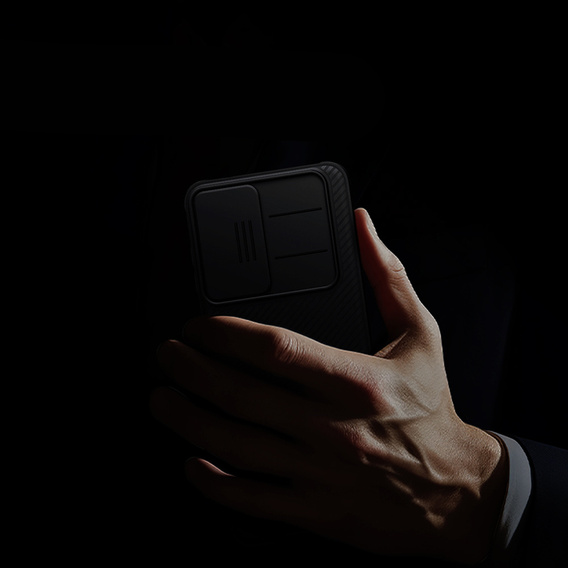 Etui do Samsung Galaxy A26 5G, pancerne Nillkin, CamShield Pro, czarne