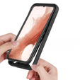 Etui do Samsung Galaxy S23, Shockproof, z folią, czarne