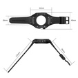 Pasek Silikonowy z Etui do Apple Watch 4/5/6/7/8/9/SE 44/45MM, Czarny