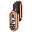 Etui z Diamentami do Xiaomi Smart Mi Band 9, Różowe rose gold