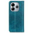 Etui portfelowe z klapką do Xiaomi Redmi Note 14 4G – elegancja i funkcjonalność - zielone