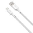 Baseus Simple Wisdom – zestaw 2 kabli USB-A do USB-C 1,5 m 5A - biały