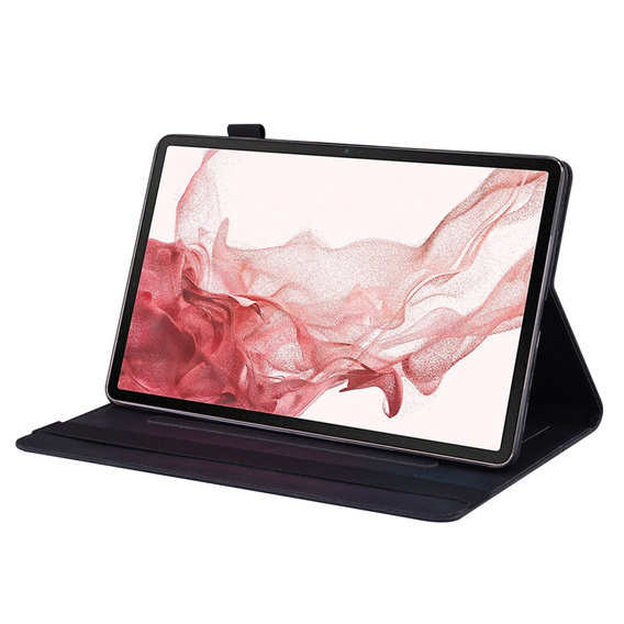 Etui do Samsung Galaxy Tab S10 FE+ Plus, Classic, z miejscem na rysik, czarne