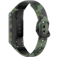 Pasek Silikonowy do Samsung Galaxy Fit 2 SM-R220, Camuflage Green