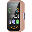 Etui z wbudowanym szkłem do Huawei Watch Fit 2, Rose Gold